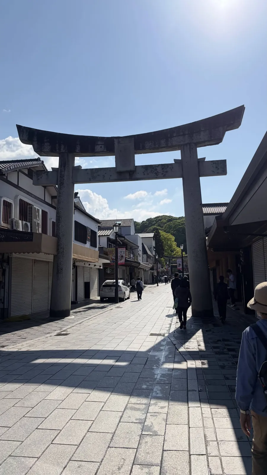 Torii gate of Tenmangu shrine